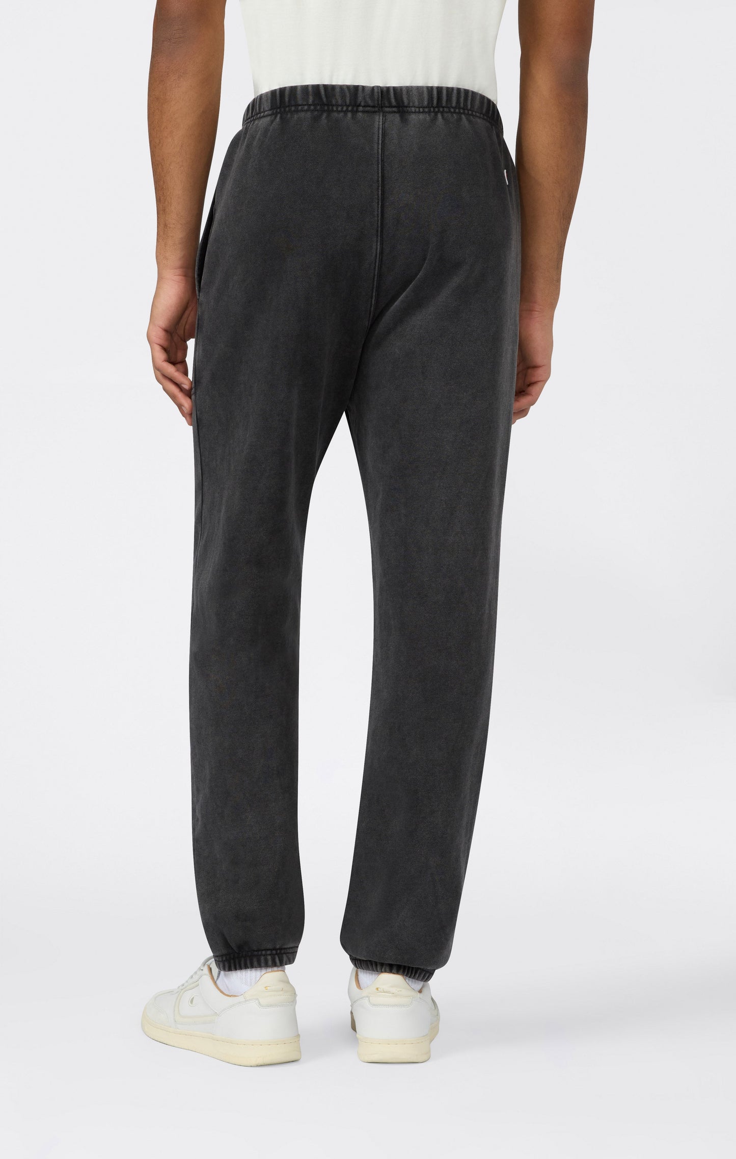 Herren-Hose mit Gummizug und Used-Effekt-Icons