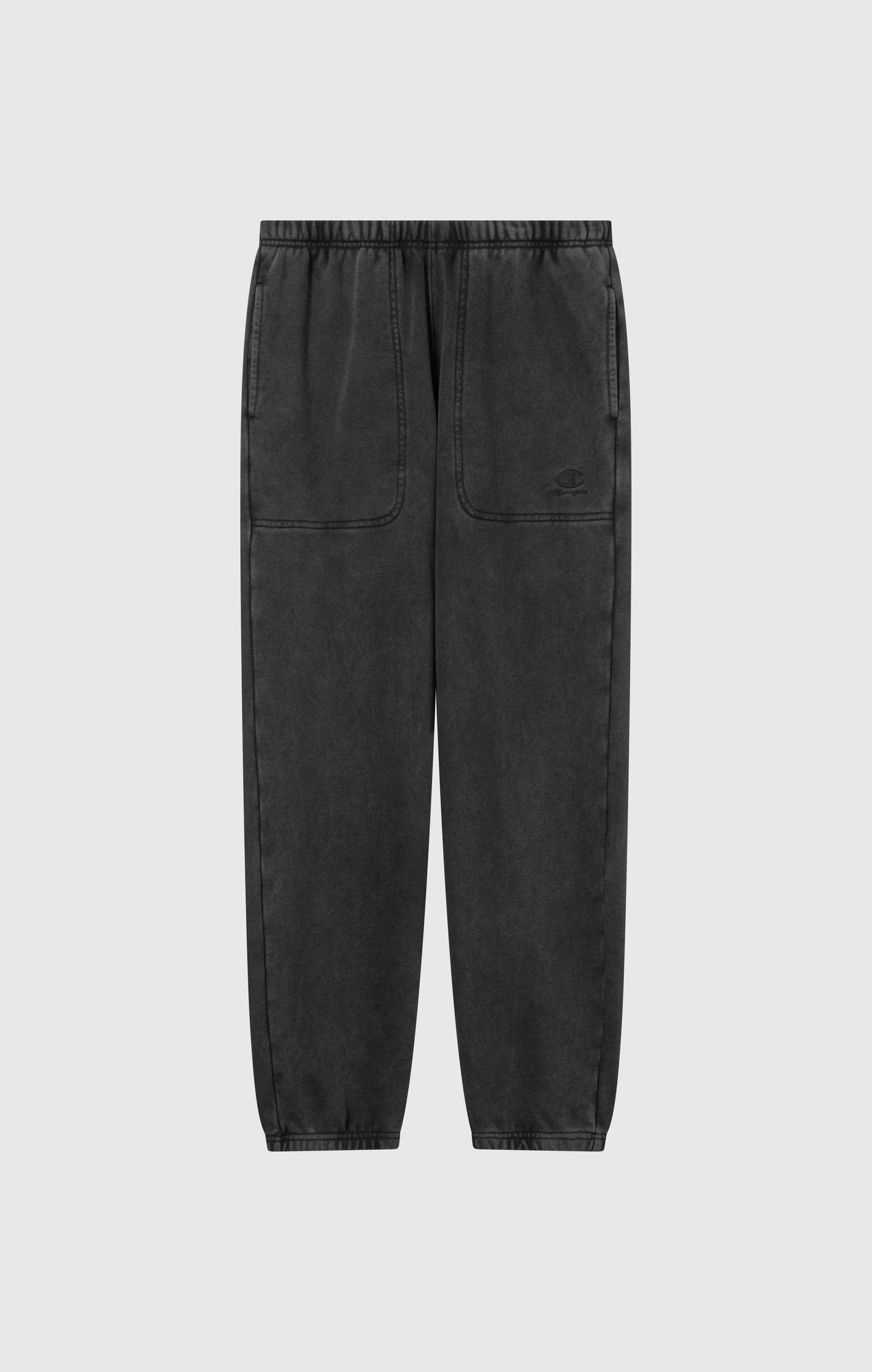 Herren-Hose mit Gummizug und Used-Effekt-Icons