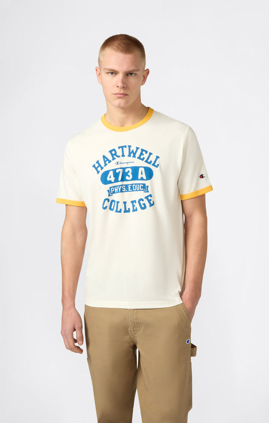 Herren-Ringer-T-Shirt mit Grafik