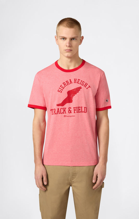 Herren-Ringer-T-Shirt mit Grafik