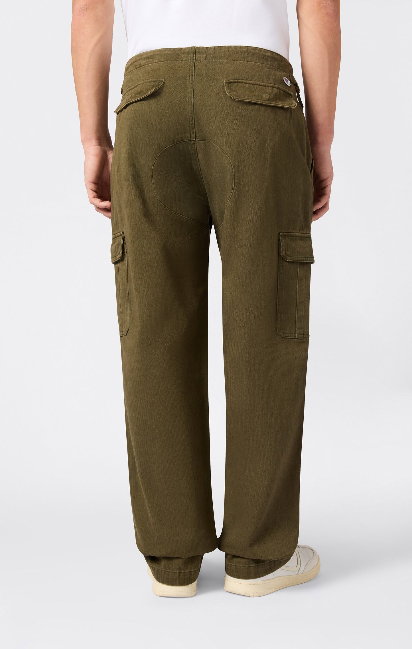Men's Woven Cargo Straight Hem Pants