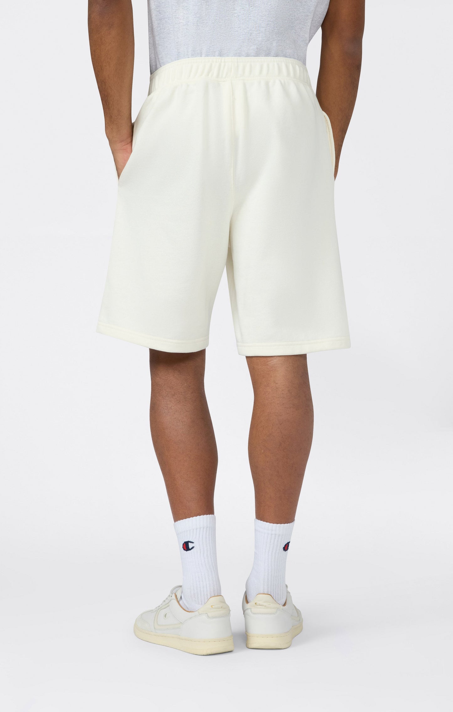 Herren-Bermudashorts (9 Inch) mit eingestickten Pintuck-Symbolen