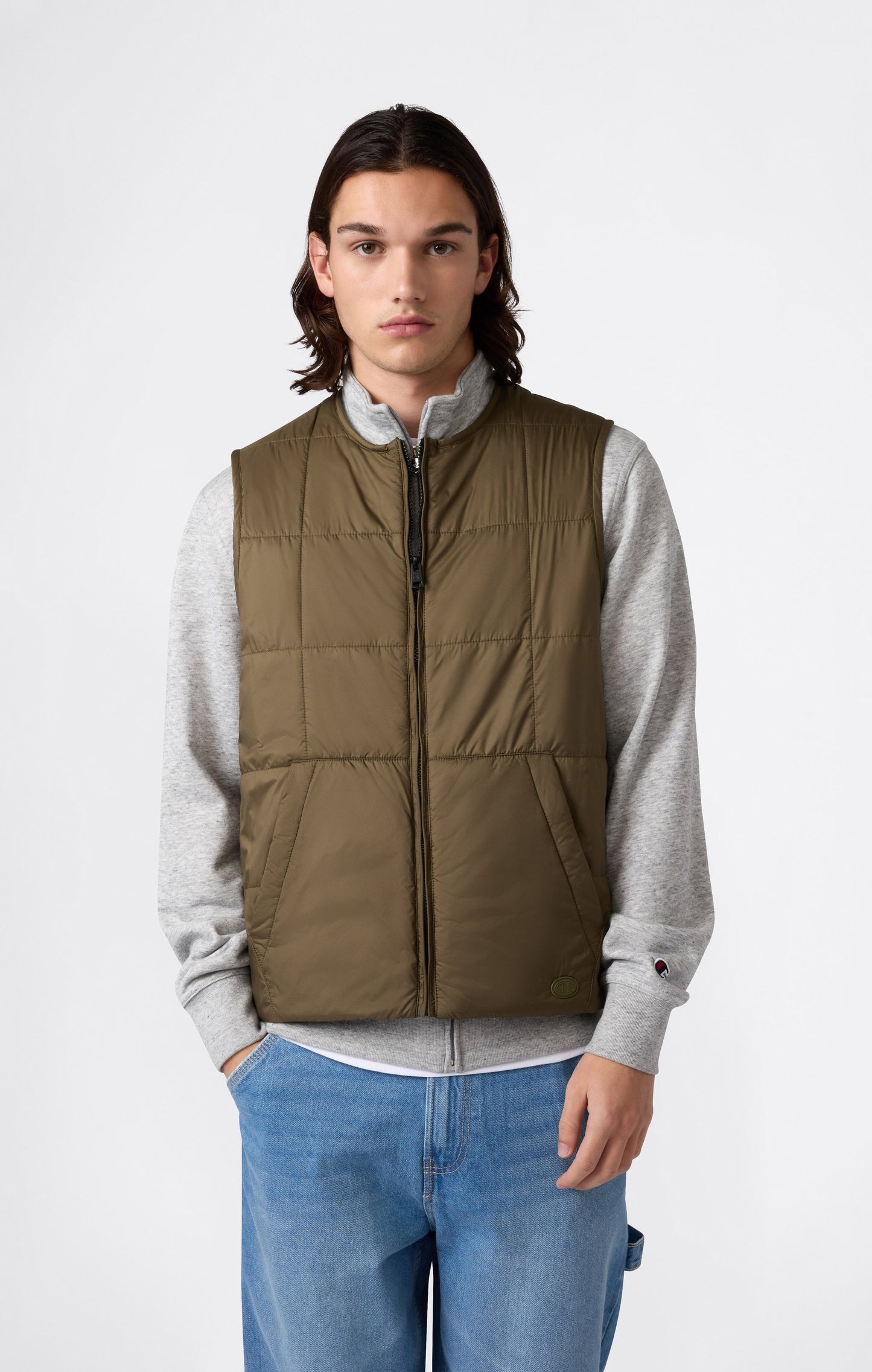 Men's Padded Full Zip Vest