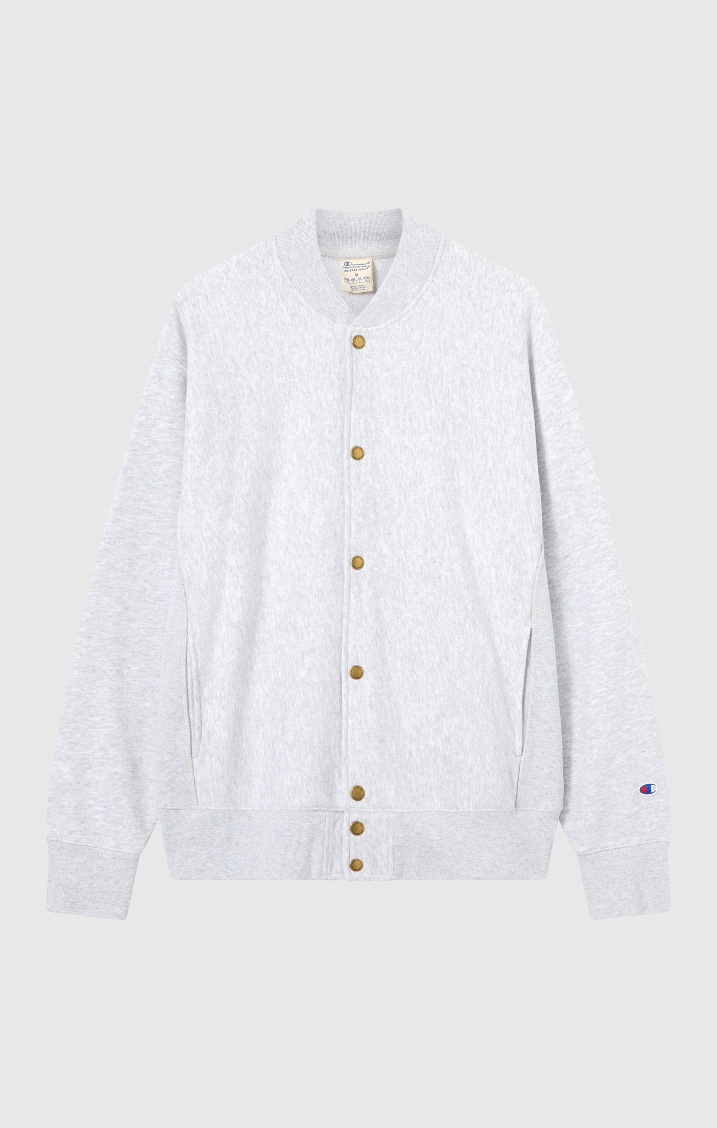 Herren-Bomber-Sweatshirt aus leichtem Reverse Weave