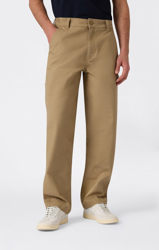 Herren-Cargohose aus schwerem Baumwoll-Canvas mit Reverse Weave