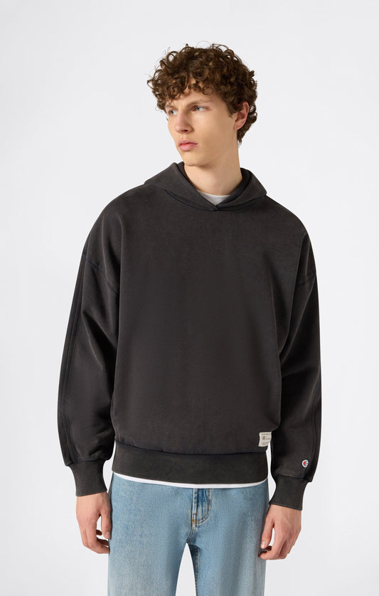 Herren-Kapuzenpullover mit Washed-Effekt