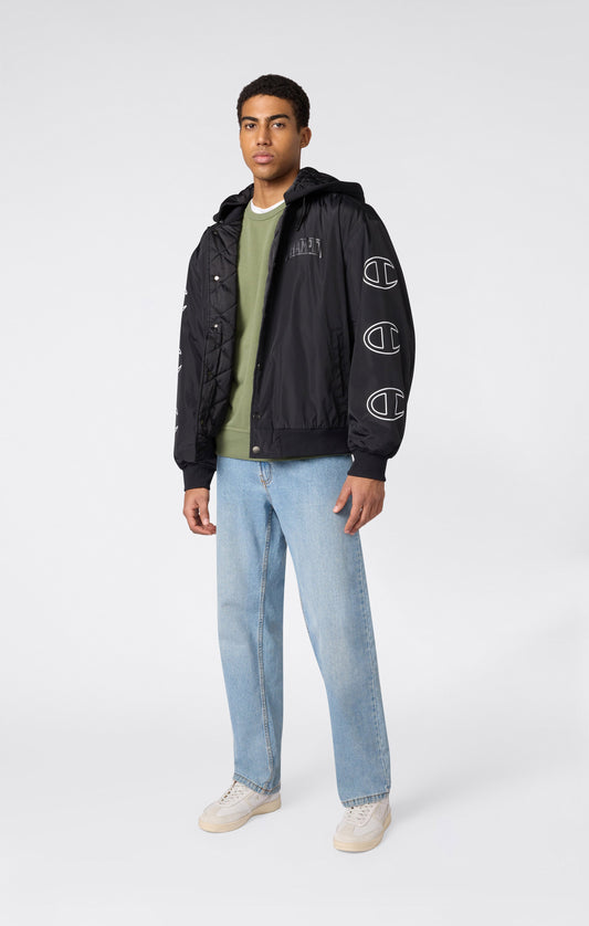 Herren Kapuzen Bomberjacke