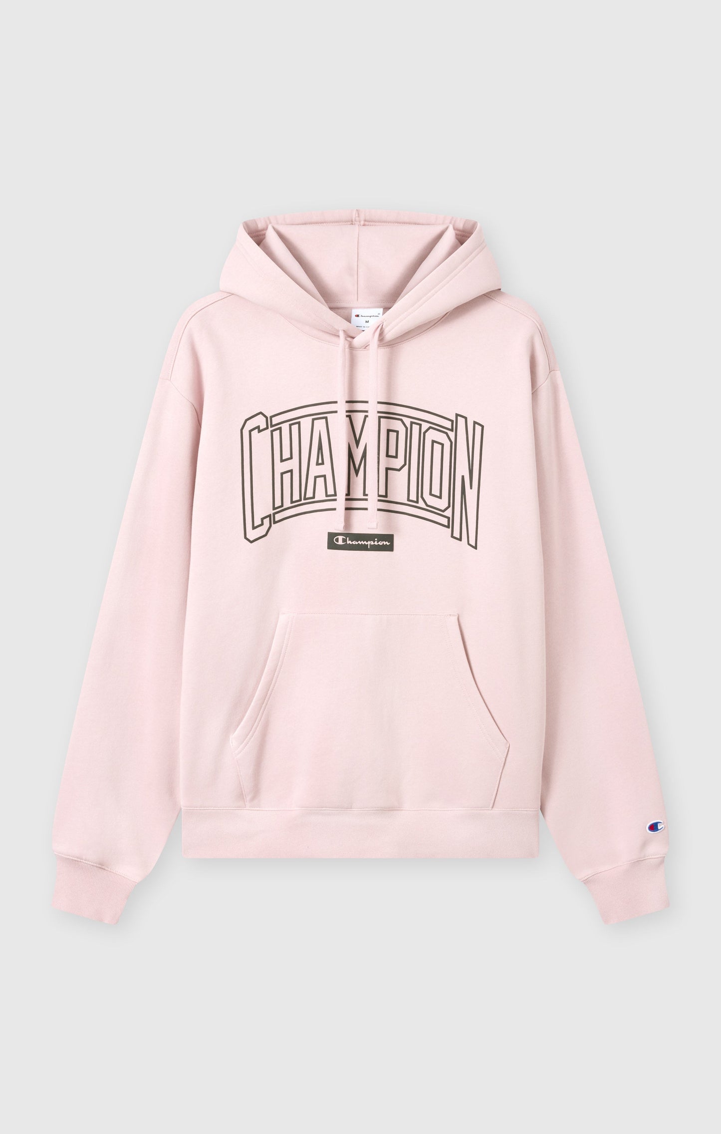 Herren-Kapuzenpullover mit angerauter Innenseite und Puff-Print-Logo