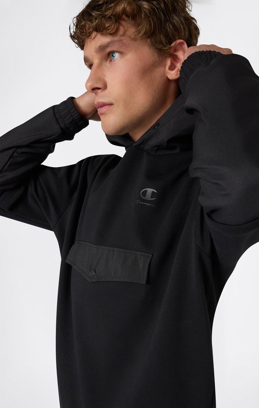Herren C-Tech Materialmix Kapuzen-Sweatshirt