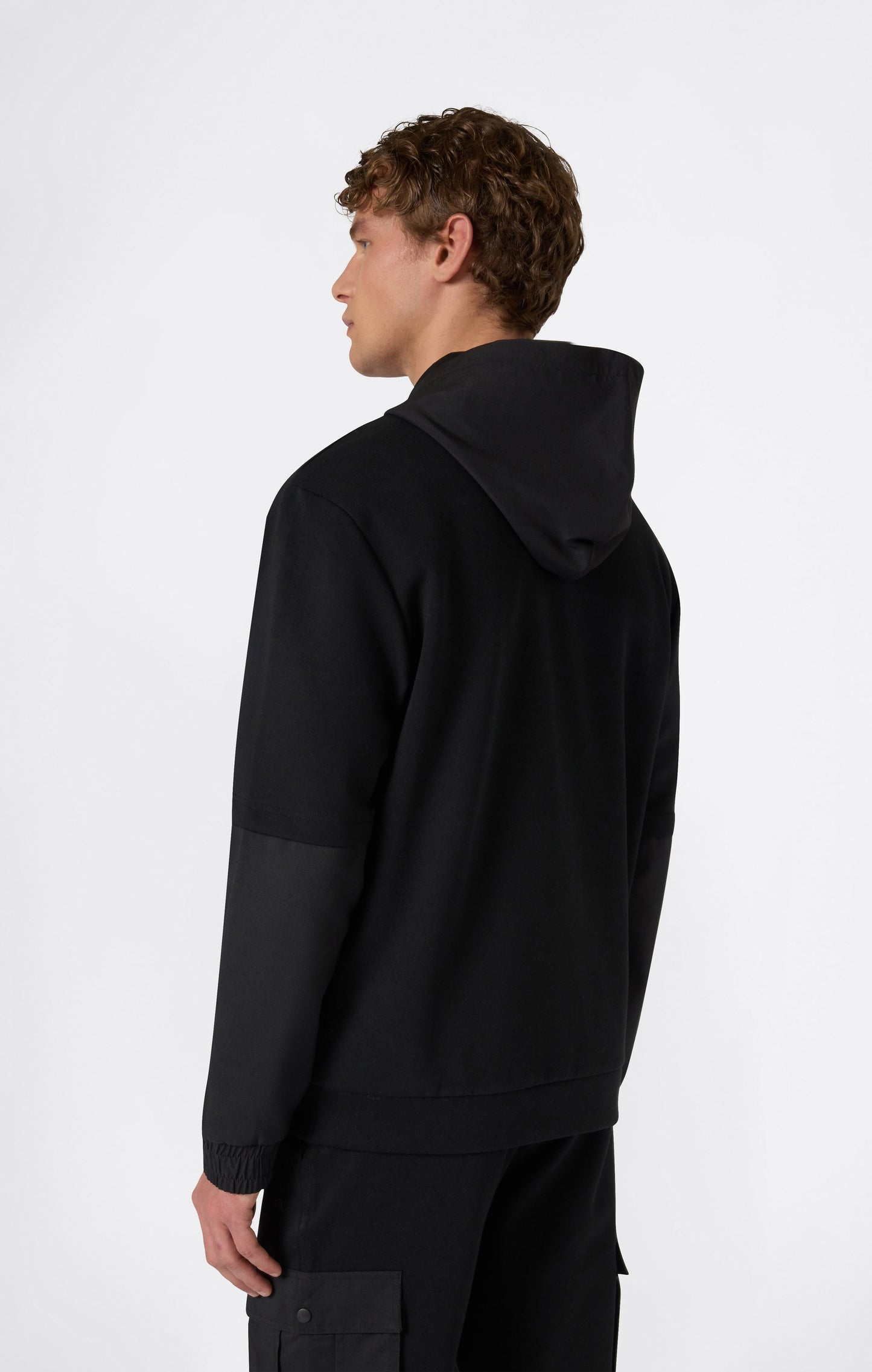 Men's C-Tech Mix Media Hooded Sweatshirt