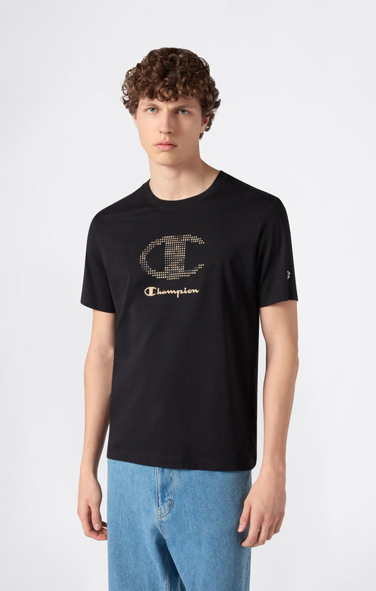 Herren T-Shirt mit Grafikprint und Rundhalsausschnitt