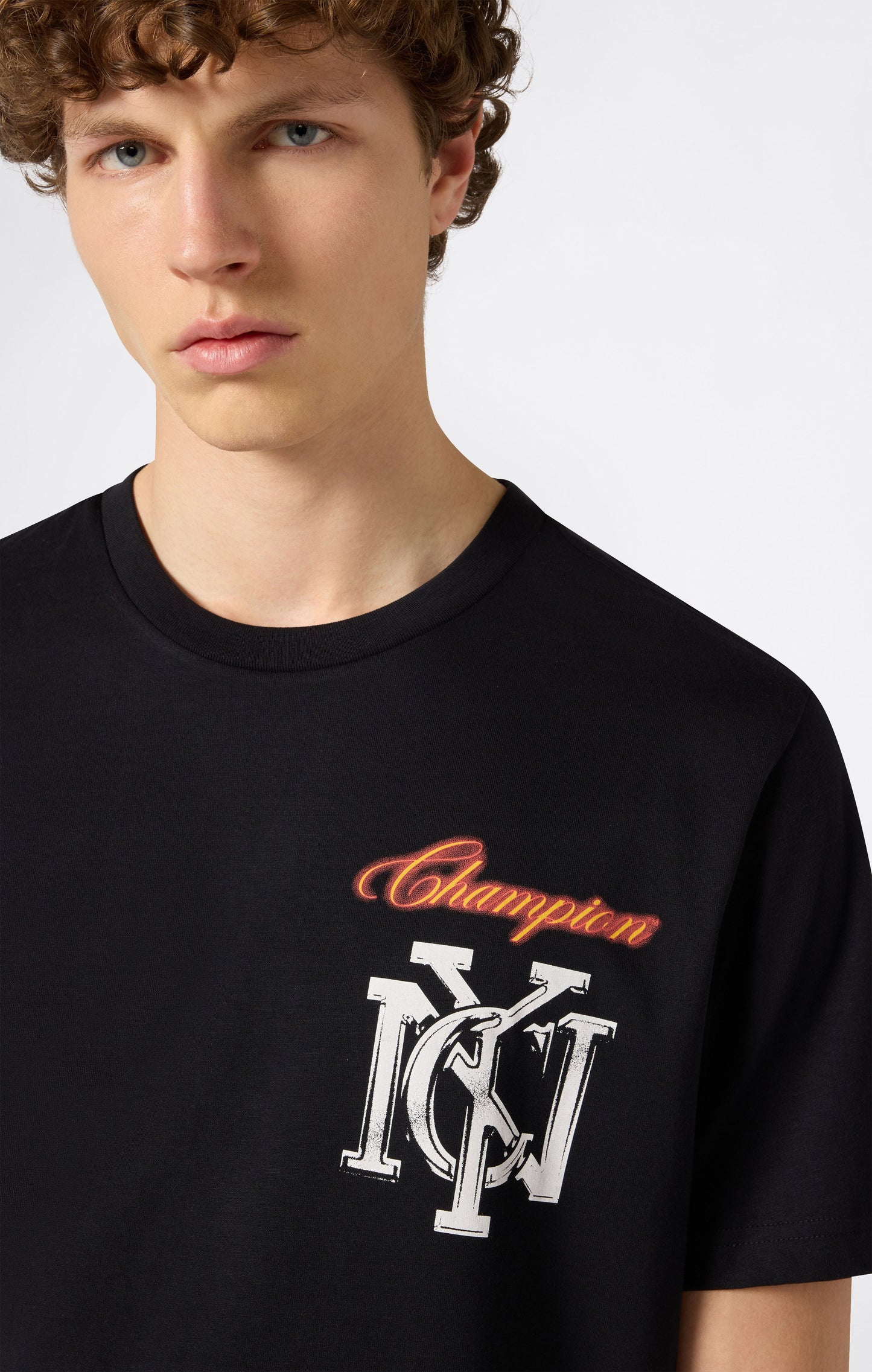 Herren T-Shirt mit Grafikprint und Rundhalsausschnitt