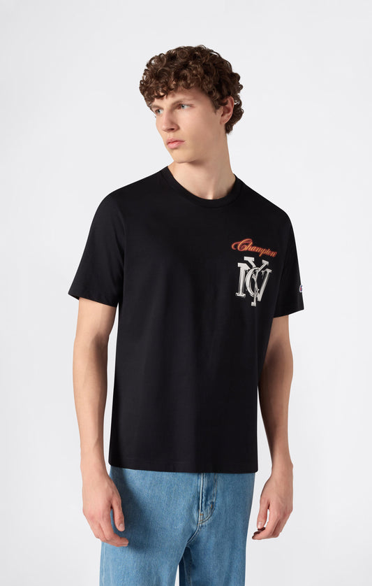 Herren T-Shirt mit Grafikprint und Rundhalsausschnitt