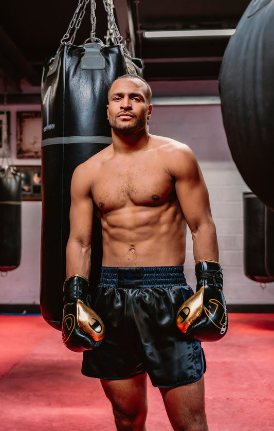 Herren Satin-Shorts Combat