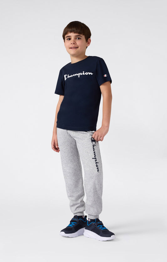 T-Shirt mit Skript-Logo für Jungen