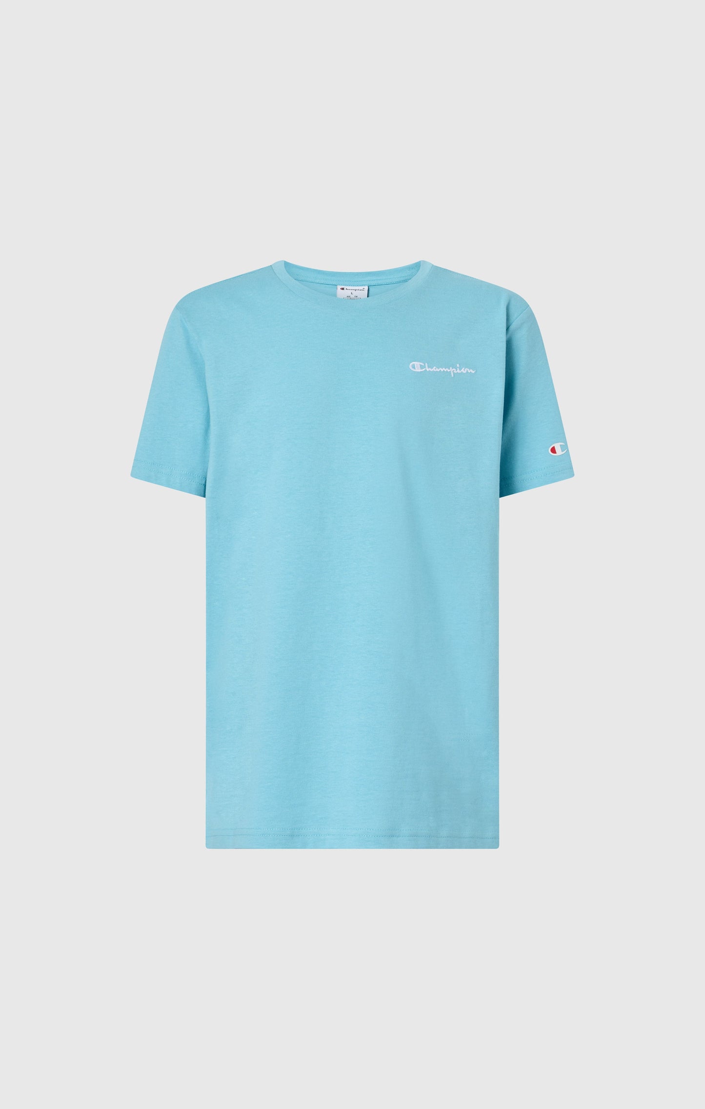 Jungen T-Shirt mit Rundhalsausschnitt und kleinem Script-Logo Icons