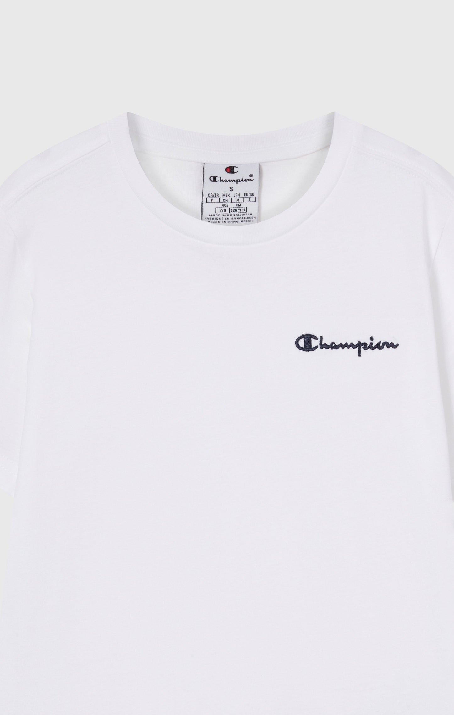 Jungen T-Shirt mit Rundhalsausschnitt und kleinem Script-Logo Icons