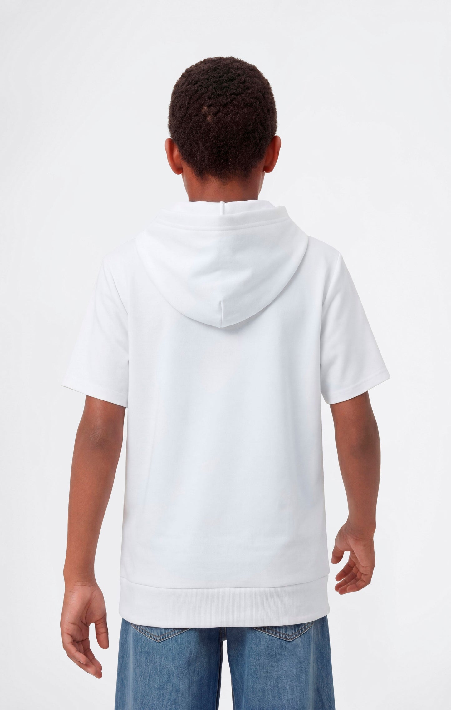 Boys' Short Sleeve Hooded Sweatshirt Icons