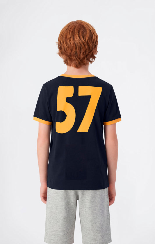 Jungen Ringer-T-Shirt mit Grafik