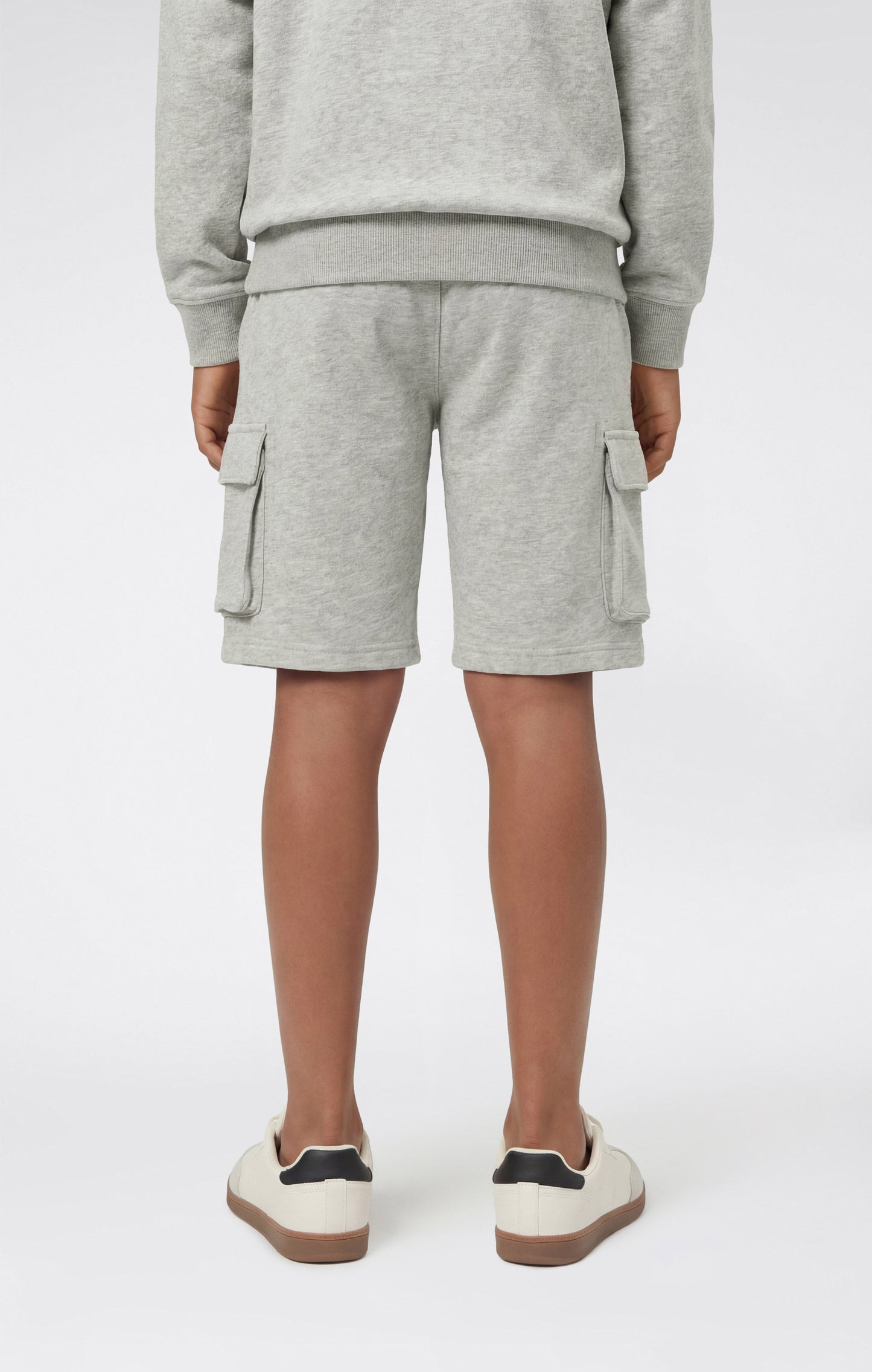 Jungen-Cargoshorts mit Puff-Print