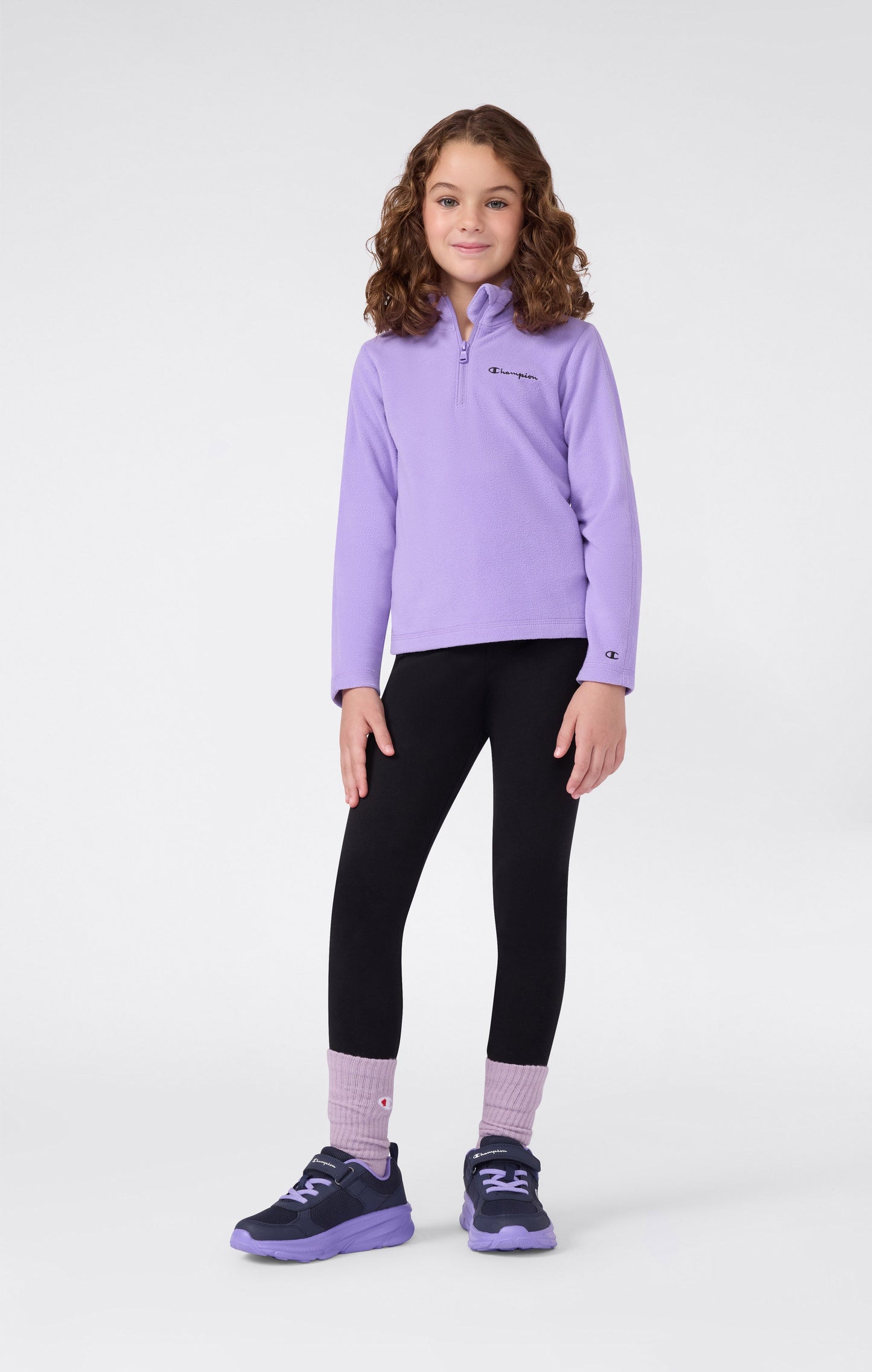 Mädchen-Leggings aus Stretch-Baumwolle