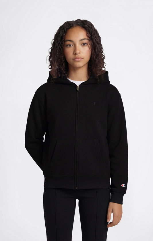 Mädchen-Kapuzenpullover mit durchgehendem Reißverschluss, Symbole