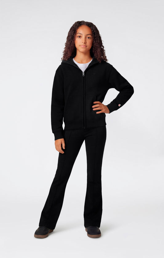 Mädchen-Kapuzenpullover mit durchgehendem Reißverschluss, Symbole