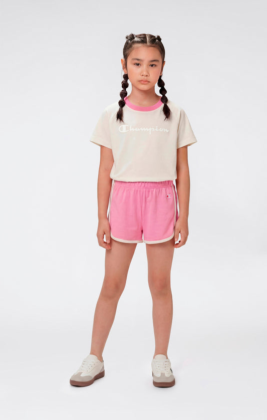 Mädchen T-Shirt und Shorts Set Icons