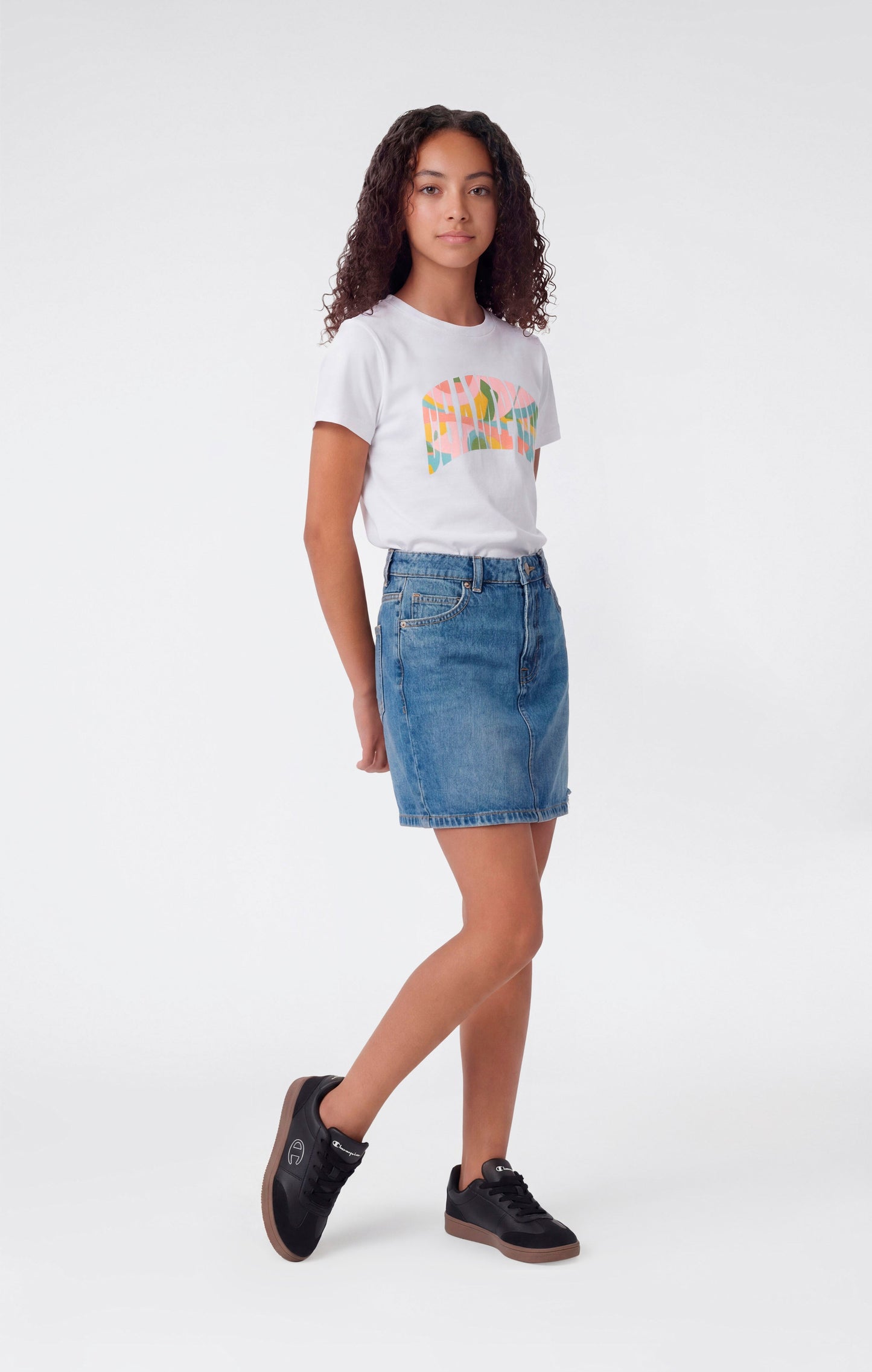 Girls' Graphic Crewneck T-Shirt