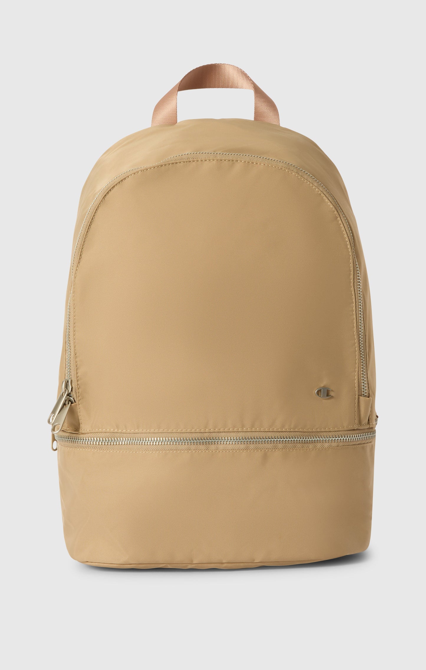 Satin-Rucksack mit Bodenfach