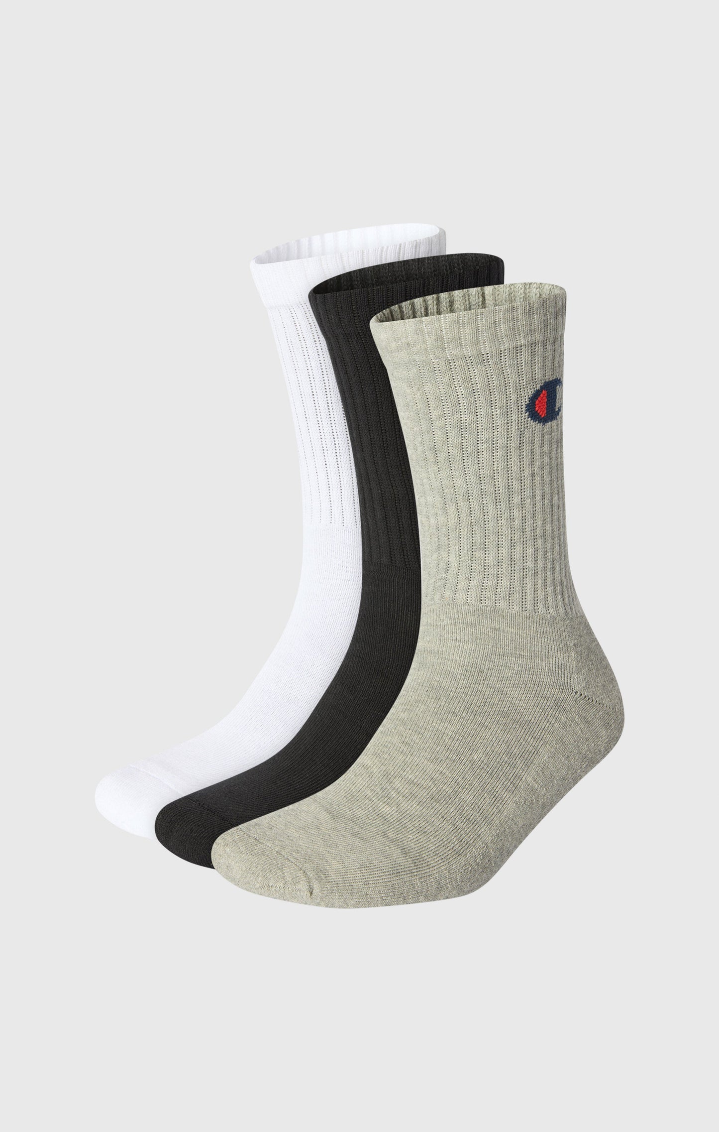 3-Pack Adult Socks with C Logo