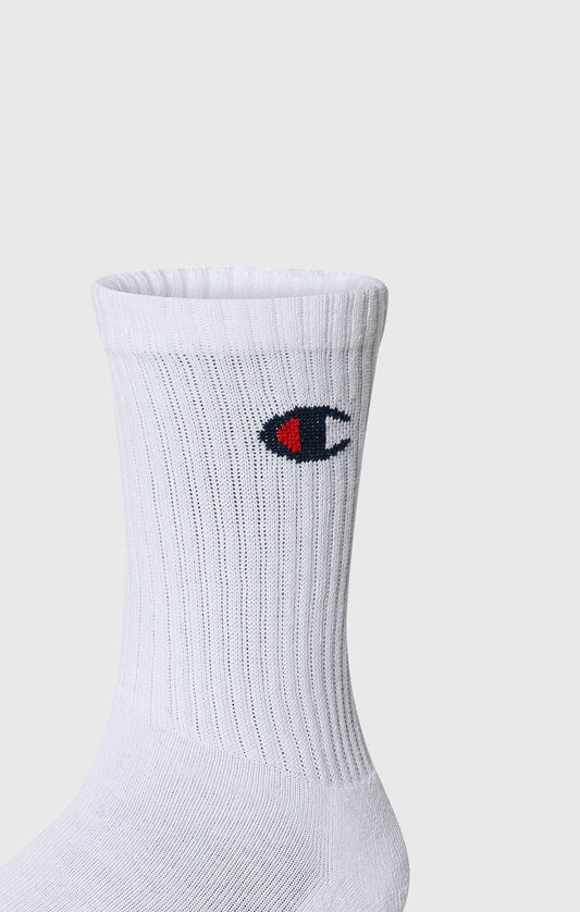 3-Pack Adult Socks with C Logo