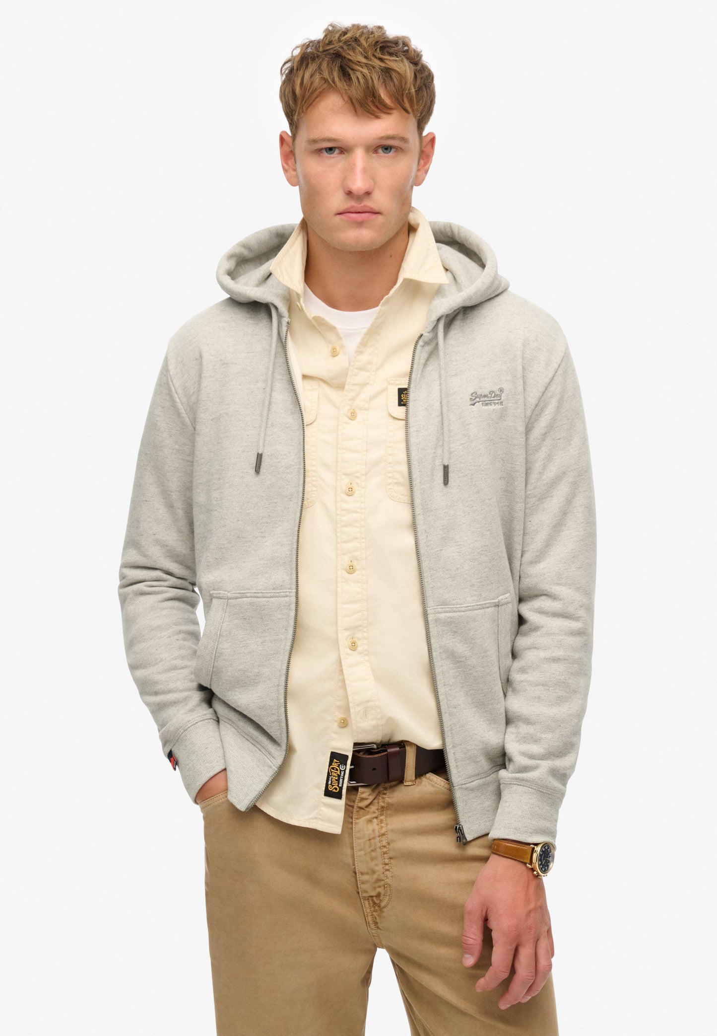 Essential Logo Zip Hoodie