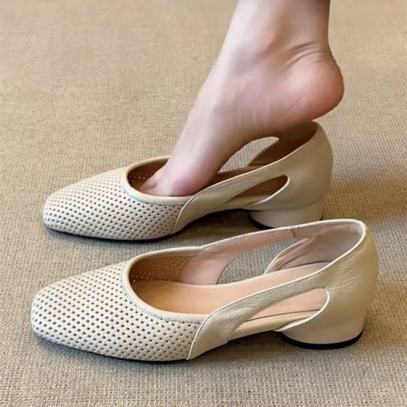 🔥Letzter Tag 70% RABATT – Damen-Sandalen aus weichem Leder