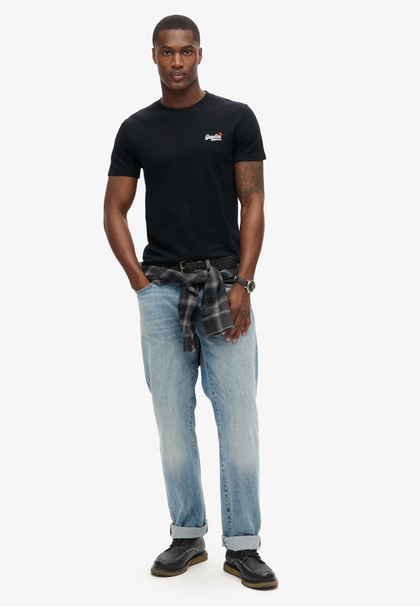 Multi Essential Logo Embroidered T-Shirt
