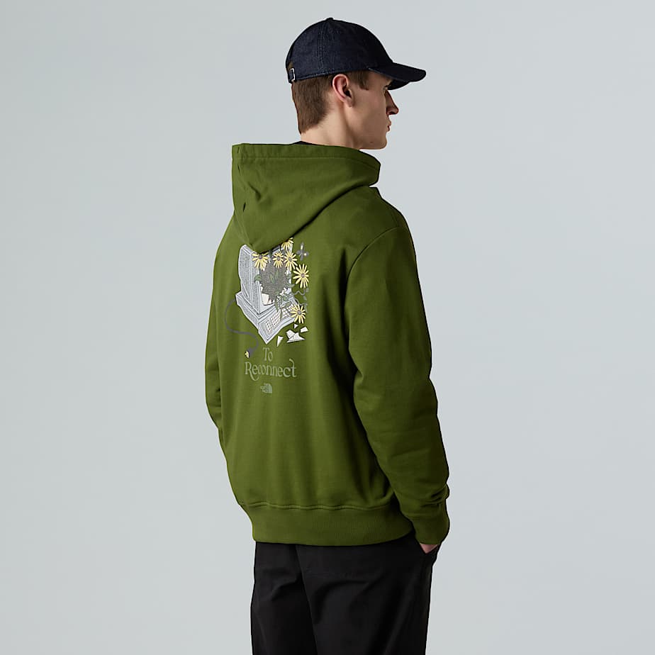 Unisex Connect Relaxed Graphic Hoodie