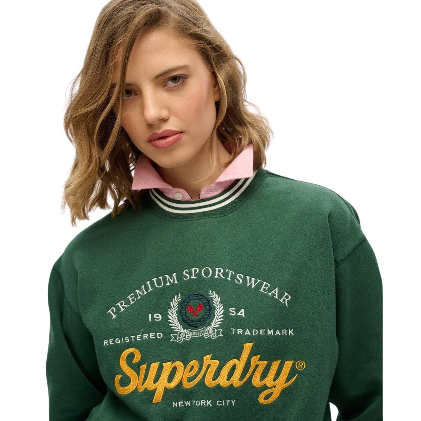 Country Club Loose Crew Sweatshirt