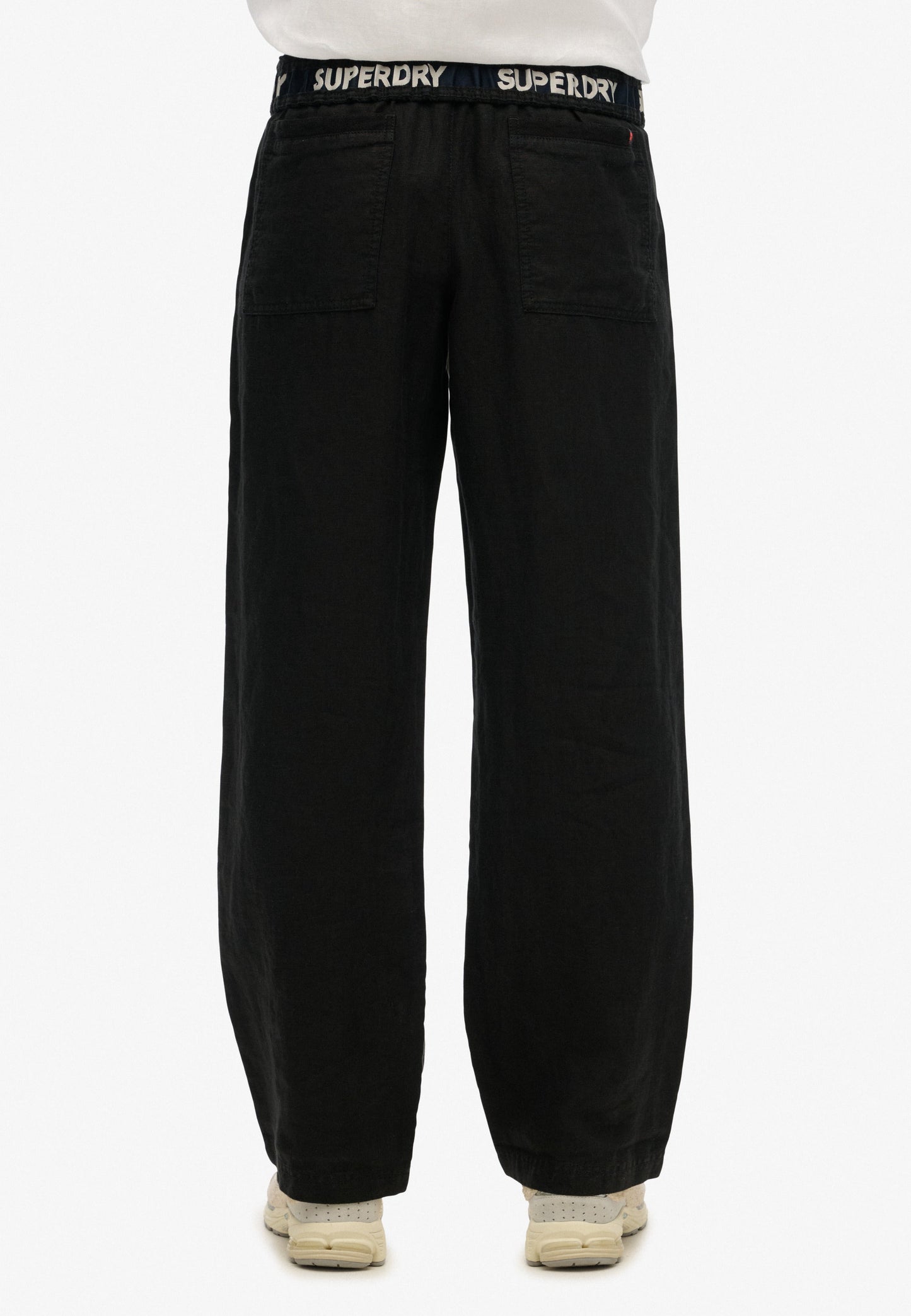 Linen Drawstring Pants