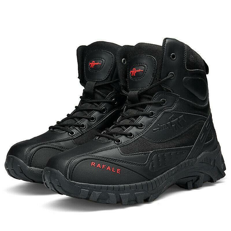 (🛒BLACK FRIDAY SPECIAL-70% RABATT) Herren Winter Anti-Puncture Weite Zehenpartie Kampfstiefel Wasserdicht Rutschfest Orthopädische Unterstützung Arbeitsstiefel