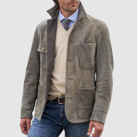 Herren Retro Freizeit Reversjacke