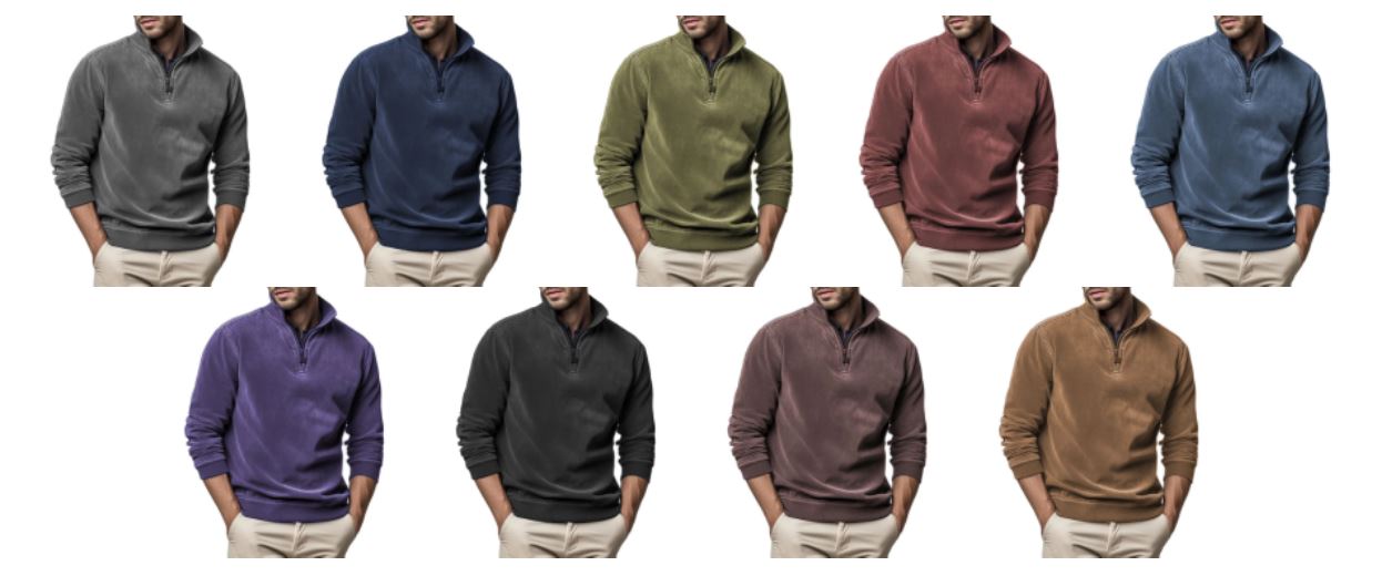 Herren Klassischer Komfort-Pullover