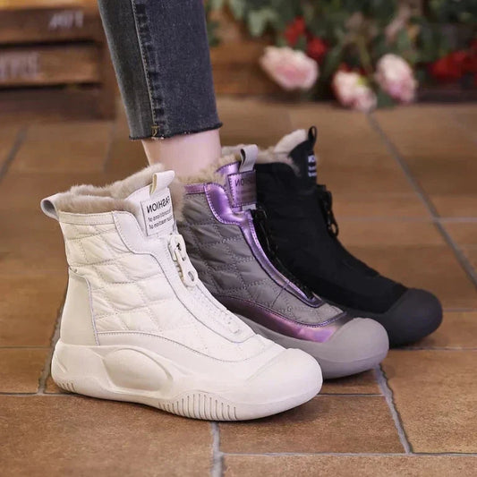 🔥Heißer Verkauf 49% RABATT - Retro wasserdichte warme Schneestiefel